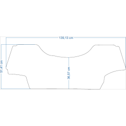 Fendt 200 Series 207 Vario 208 Vario 209 Vario 210 Vario 211 Vario 212 Vario Traktorių kilimėliai 48258