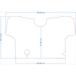 Fendt 300 serijos 2010 m. traktoriaus kilimėliai 48337