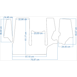 Fendt 380GT traktoriaus kilimėliai 48393