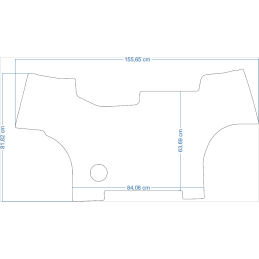 Fendt 800 serijos traktorių kilimėliai 48298
