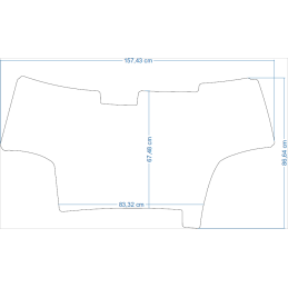 Fendt 900 Vario serija (930 / 933 / 936 / 939 / 942 / 938 / 940 / 943) 2021 m. - Traktoriaus kilimėliai 48055