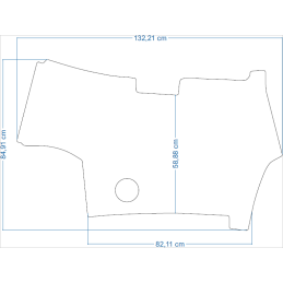 Fendt 900 Vario serija (930 / 933 / 936 / 939 / 942 / 938 / 940 / 943) 2021 m. - Traktoriaus kilimėliai 48300