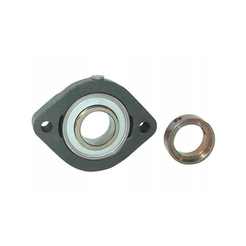 Sukomplektuotas guolis su 2 skylių korpusu