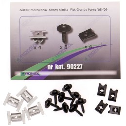Fiat Grande Punto 2005-2012 Variklio dangtelio spaustukai ROMIX 90227