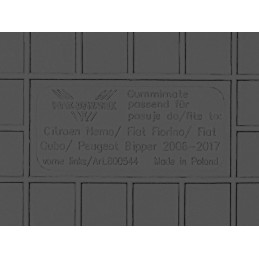 Fiat Qubo 2008-2017 Guminiai kilimėliai MAX-DYWANIK 800544