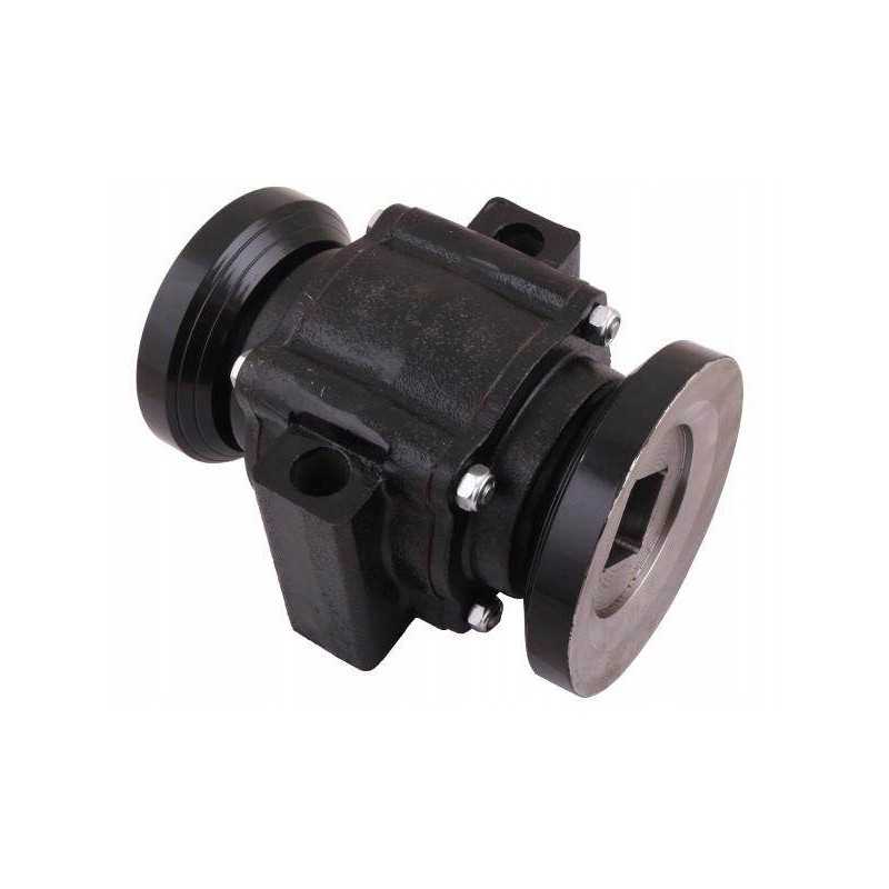 Sukomplektuotas diskinių akėčių guolis ant kvadratinio veleno