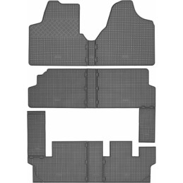 Fiat Scudo II 6 vietų 2007-2016 Guminiai kilimėliai RIGUM 900569+900576+900552
