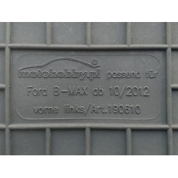 Ford B-Max 2012-2017 m. guminiai kilimėliai MOTOHOBBY priekiniai 190610/2