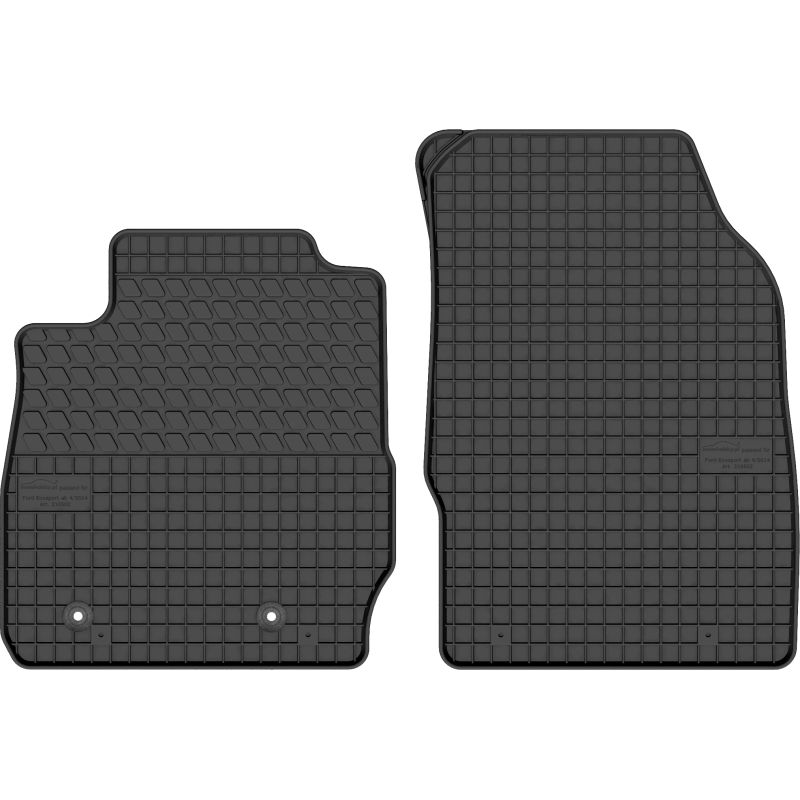 Ford EcoSport 2014-2022 Guminiai kilimėliai MOTOHOBBY FRONT 210502/2