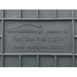 Ford Edge II 2014- Guminiai kilimėliai MOTOHOBBY 190611