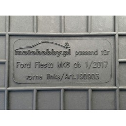 Ford Fiesta MK8 2017- Guminiai kilimėliai MOTOHOBBY 190903