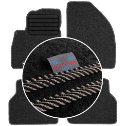 Ford Focus II 2004-2007 Veliūriniai kilimėliai MAX-DYWANIK