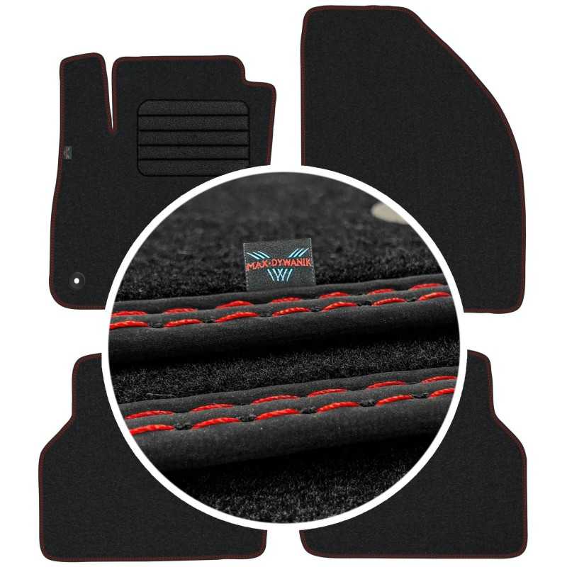 Ford Focus II FL 2007-2011 Veliūriniai kilimėliai MAX-DYWANIK