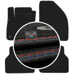 Ford Focus II FL 2007-2011 Veliūriniai kilimėliai MAX-DYWANIK