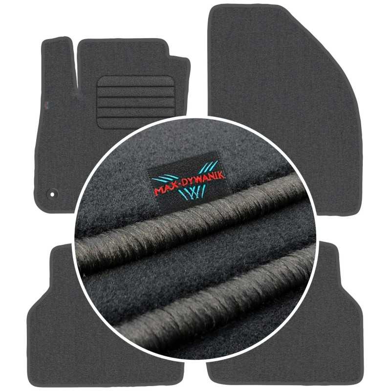 Ford Focus II FL 2007-2011 Veliūriniai kilimėliai MAX-DYWANIK