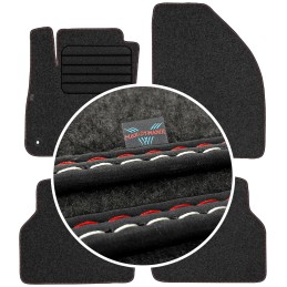 Ford Focus II FL 2007-2011 Veliūriniai kilimėliai MAX-DYWANIK