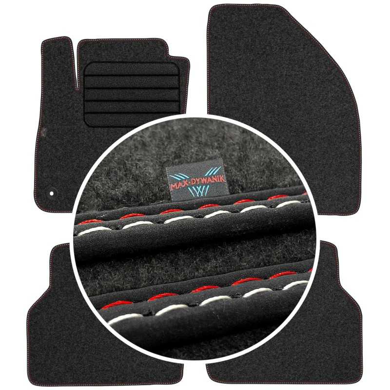 Ford Focus II FL 2007-2011 Veliūriniai kilimėliai MAX-DYWANIK