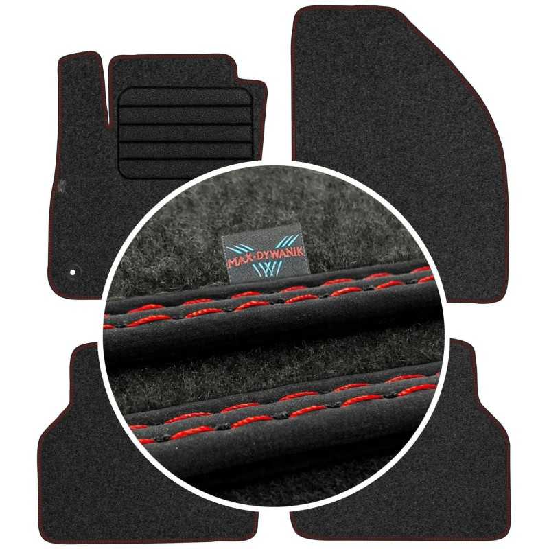 Ford Focus II FL 2007-2011 Veliūriniai kilimėliai MAX-DYWANIK