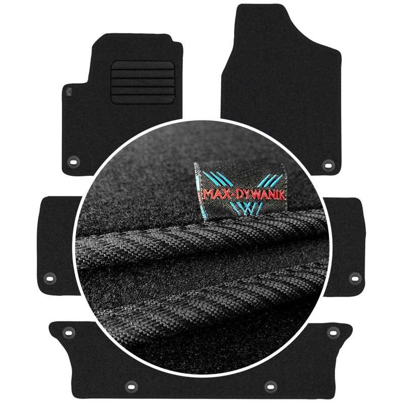 Ford Galaxy I 7 sėdynės 1995-2006 Veliūriniai kilimėliai MAX-DYWANIK