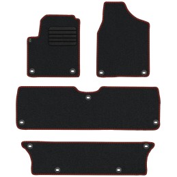 Ford Galaxy I 7 sėdynės 1995-2006 Veliūriniai kilimėliai MAX-DYWANIK