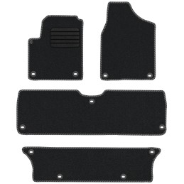 Ford Galaxy I 7 sėdynės 1995-2006 Veliūriniai kilimėliai MAX-DYWANIK