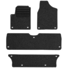 Ford Galaxy I 7 sėdynės 1995-2006 Veliūriniai kilimėliai MAX-DYWANIK