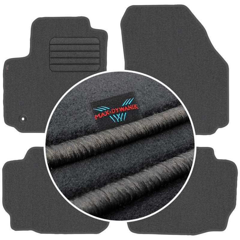 Ford Mondeo MK4 2007-2012 Veliūriniai kilimėliai MAX-DYWANIK