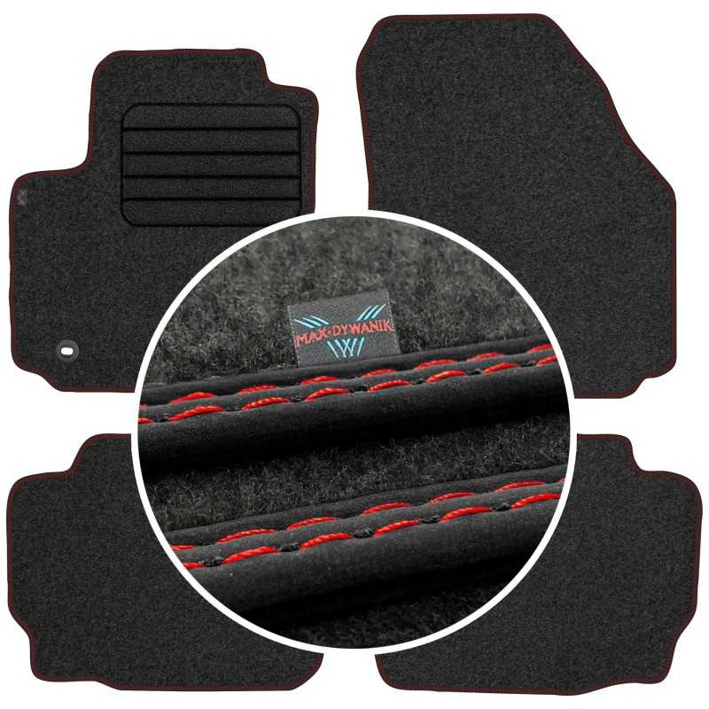 Ford Mondeo MK4 2007-2012 Veliūriniai kilimėliai MAX-DYWANIK