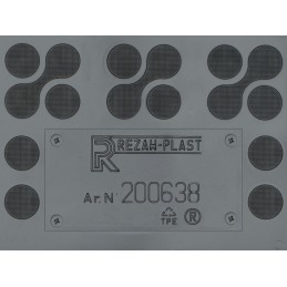 Ford Ranger IV 2-vietis 2D 2011-2015 m. Guminiai kilimėliai REZAW 200638P