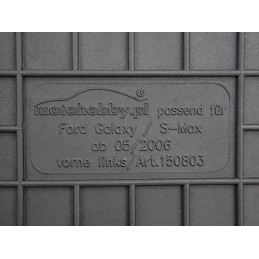 Ford S-Max (5 vietų) 2010-2015 m. guminiai kilimėliai MOTOHOBBY FRONT 150803/2