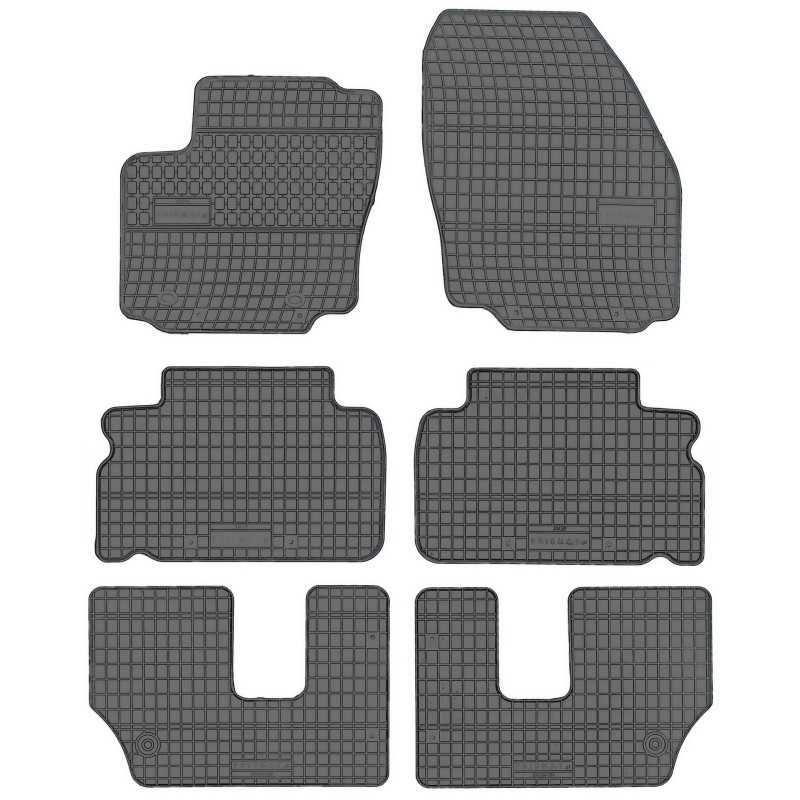 Ford S-Max 7 vietų 2006-2010 Guminiai kilimėliai PRISMAT 1439/01