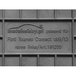 Ford Tourneo Connect II 2013- Guminiai kilimėliai MOTOHOBBY 191205