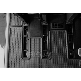 Ford Tourneo Custom I VAN 2018-2023 (naujas modelis / 2 vietų / 2 eilių) Guminiai kilimėliai RIGUM 904796