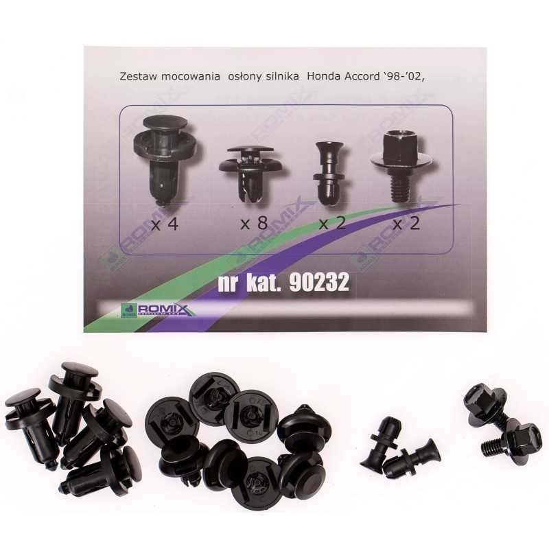 Honda Accord VI 1998-2002 Variklio dangtelio laikikliai ROMIX 90232