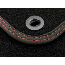 Honda Accord VIII 2008-2011 (platus vėžės) Veliūriniai kilimėliai MAX-DYWANIK
