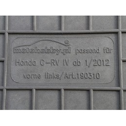 Honda CR-V IV 2011-2018 Guminiai kilimėliai MOTOHOBBY FRONT 190310/2
