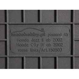 Honda Jazz II 2002-2008 Guminiai kilimėliai MOTOHOBBY 150503