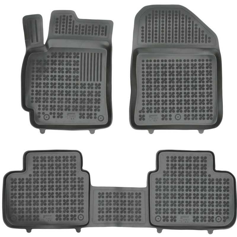 Hyundai ELANTRA VI nuo 2019 iki 2020 m. su atnaujintais modeliais Guminiai kilimėliai REZAW 201622