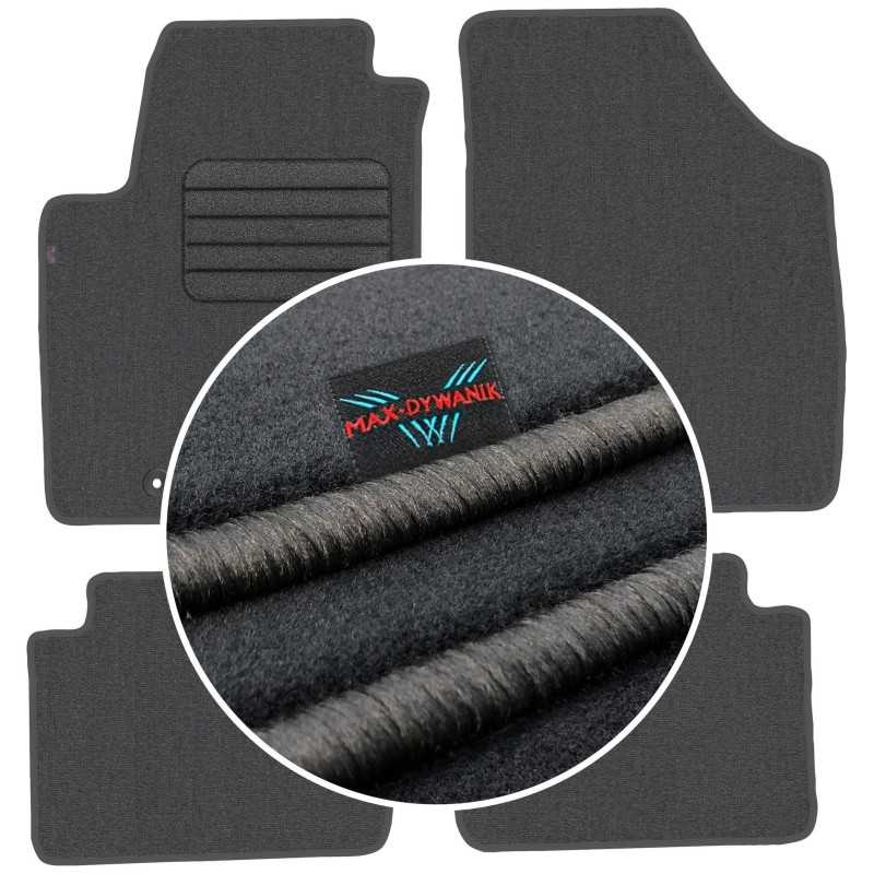 Hyundai i10 I 2008-2013 Veliūriniai kilimėliai MAX-MAT