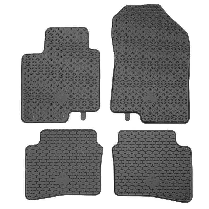 Hyundai i20 III hečbekas 2020- / Hyundai Bayon Crossover 2021- (taip pat tinka hibridiniams automobiliams) Guminiai kilimėliai D