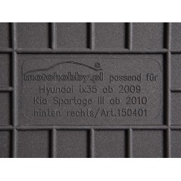 Hyundai ix35 2010-2015m. guminiai kilimėliai MOTOHOBBY priekiniai 150401/2