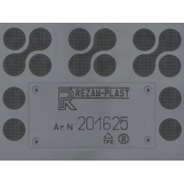 Hyundai Santa Fe IV SUV Hybrid FL 5 vietų 2020- Guminiai kilimėliai REZAW 201625