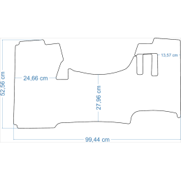 Iseki TXGS24 Traktorių kilimėliai 48277