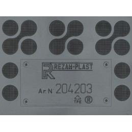 Jaguar XF II X260 2015- Guminiai kilimėliai REZAW 204203