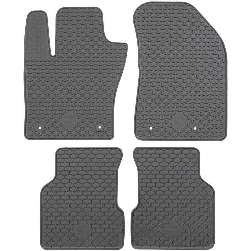 Jeep Compass II (taip pat tinka hibridiniams automobiliams) 2017- Guminiai kilimėliai DOMA 223204