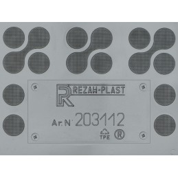 Jeep Gladiator (JT) pikapas 2021- Guminiai kilimėliai REZAW 203112