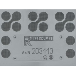 Jeep Grand Cherokee WL visureigis nuo 2021 m. Guminiai kilimėliai REZAW 203113