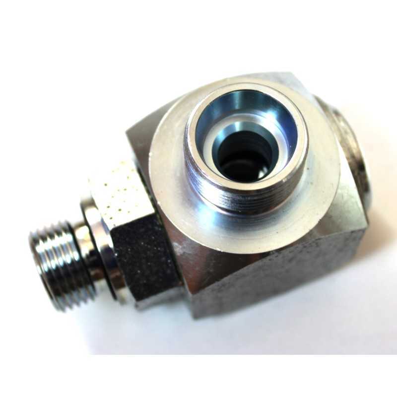 Kampinė jungtis, hidraulinė pasukama jungtis