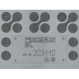 Jeep Wrangler IV Unlimited PHeV 4D 2018- Guminiai kilimėliai REZAW 203110