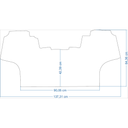 John Deere 5E serijos traktorių kilimėliai 48356